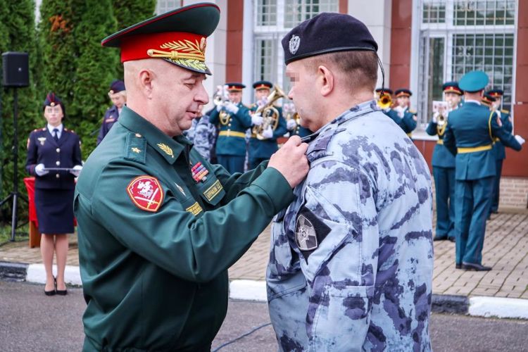 В ОМОН "Бастион" торжественно открыт мемориал, посвященный погибшим бойцам спецподразделений Росгвардии