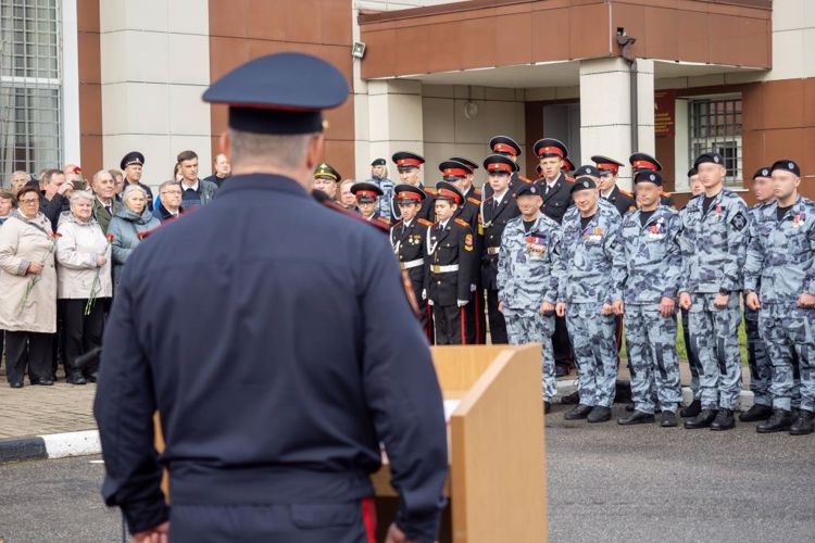 В ОМОН "Бастион" торжественно открыт мемориал, посвященный погибшим бойцам спецподразделений Росгвардии