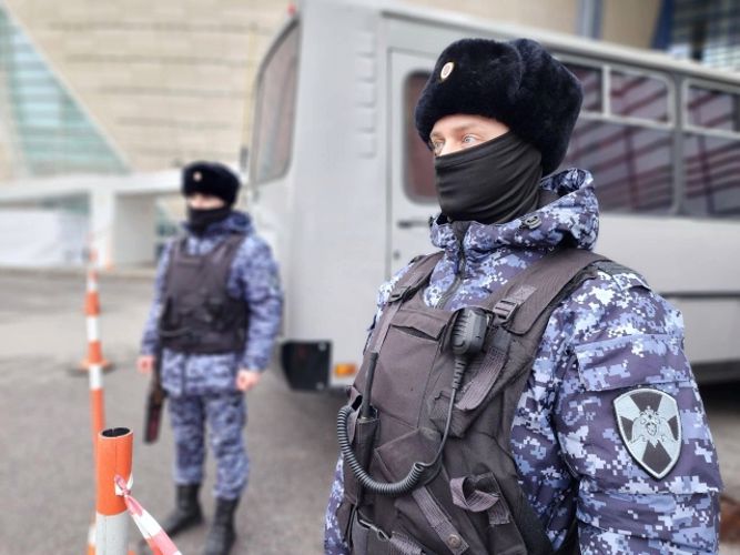 Подразделения Росгвардии обеспечили правопорядок при проведении спортивных мероприятий в Санкт-Петербурге