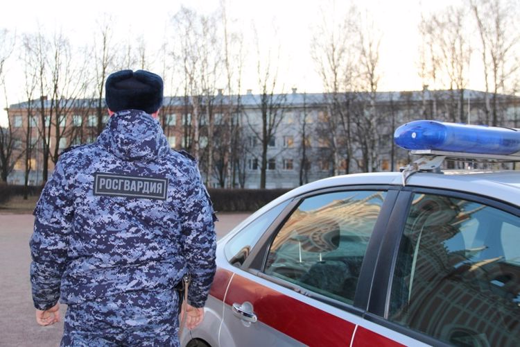 В Петергофе сотрудники Росгвардии задержали вора-рецидивиста, находящегося в федеральном розыске