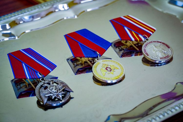 В Санкт-Петербурге поздравили личный состав ОМОН «Бастион» Росгвардии с 35-летием со дня образования