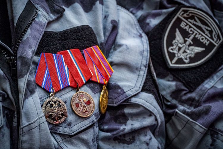В Санкт-Петербурге поздравили личный состав ОМОН «Бастион» Росгвардии с 35-летием со дня образования