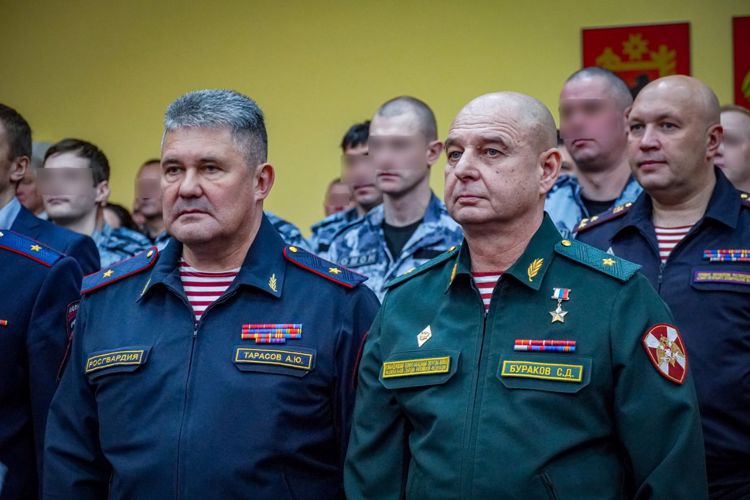 В Санкт-Петербурге поздравили личный состав ОМОН «Бастион» Росгвардии с 35-летием со дня образования
