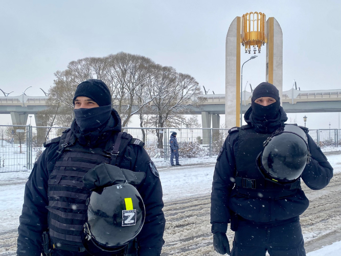 Подразделения Росгвардии обеспечили правопорядок при проведении крупных спортивных мероприятий в Санкт-Петербурге