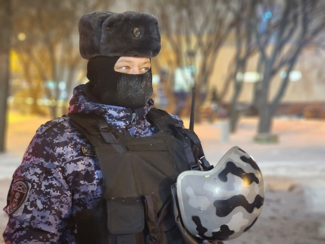 Сотрудники и военнослужащие Росгвардии обеспечили правопорядок при проведении спортивных мероприятий