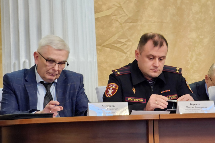 Сотрудники ГУ Росгвардии приняли участие в совещании представителей негосударственных структур безопасности региона