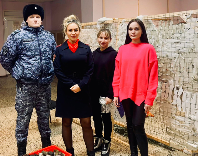 Сотрудники вневедомственной охраны Курортного района оказали поддержку участникам специальной военной операции
