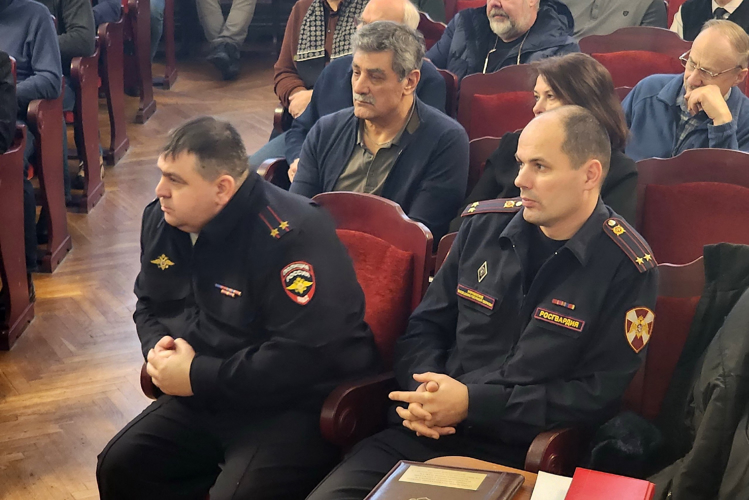Сотрудники ГУ Росгвардии приняли участие в совещании представителей негосударственных структур безопасности региона