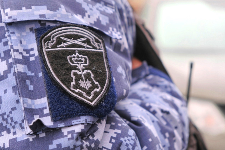 В Московском районе наряд Росгвардии задержал рецидивиста, избившего свою знакомую во время случайной встречи