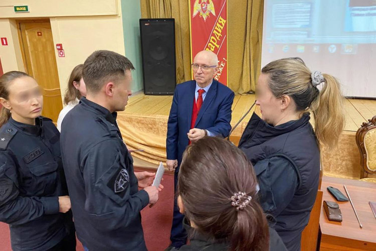 Офицеры ГУ Росгвардии приняли участие в комплексном занятии в Санкт-Петербургском военном институте войск национальной гвардии РФ