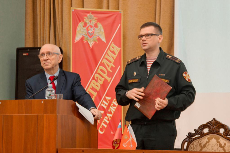 Офицеры ГУ Росгвардии приняли участие в комплексном занятии в Санкт-Петербургском военном институте войск национальной гвардии РФ