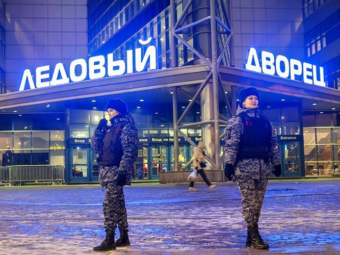 В Санкт-Петербурге струдники Росгвардии обеспечили безопасность во время проведения Губернаторской ёлки