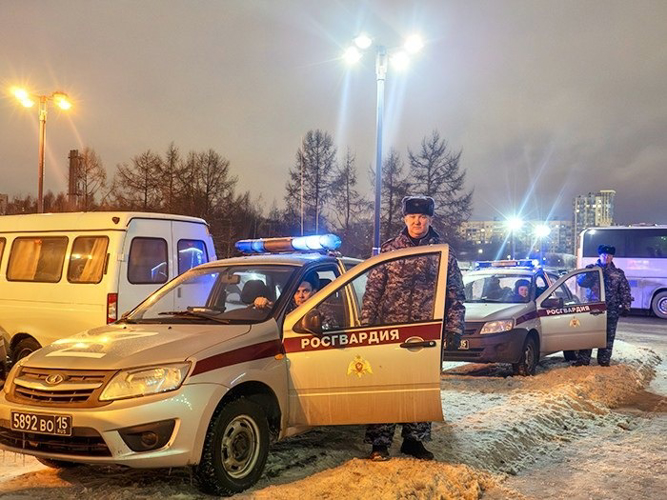 В Санкт-Петербурге струдники Росгвардии обеспечили безопасность во время проведения Губернаторской ёлки