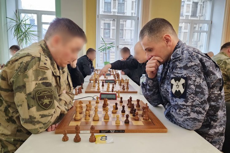 Команда ГУ Росгвардии стала победителем чемпионата Северо-Западного округа ВНГ России по шахматам
