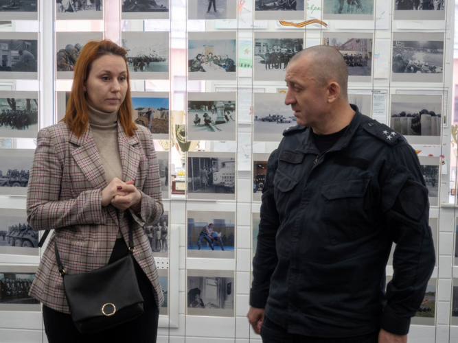 Петербургские школьники побывали в гостях у ОМОН "Бастион" Росгвардии