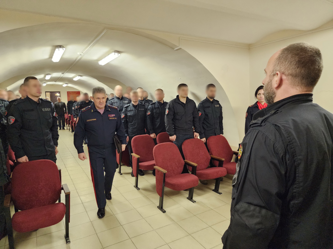 В СОБР «Гранит» ГУ Росгвардии состоялось торжественное собрание, посвященное дню образования отряда