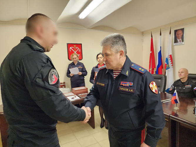В СОБР «Гранит» ГУ Росгвардии состоялось торжественное собрание, посвященное дню образования отряда