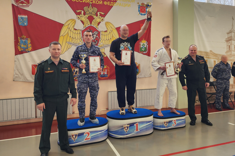 Команда ГУ Росгвардии заняла 2 место на чемпионате Северо-Западного округа ВНГ России по дзюдо