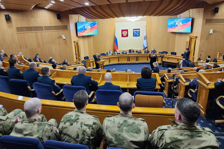В преддверии Дня войск национальной гвардии Российской Федерации состоялся торжественный прием губернатора Ленинградской области