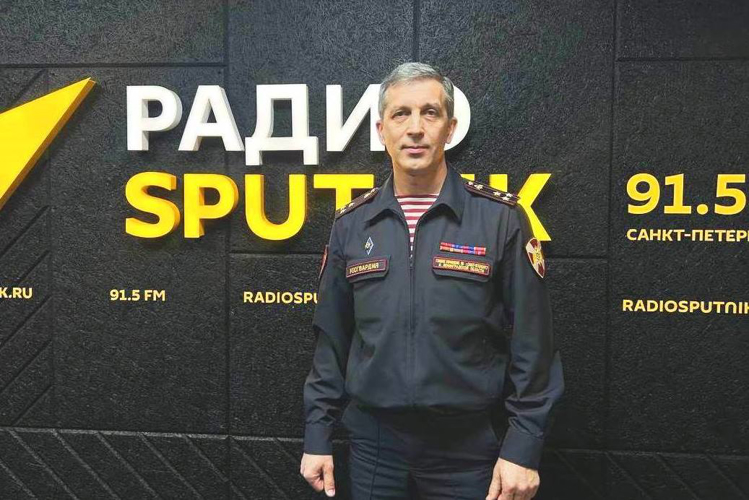 ГУ Росгвардии в эфире "Радио Sputnik - Санкт-Петербург". 26 марта