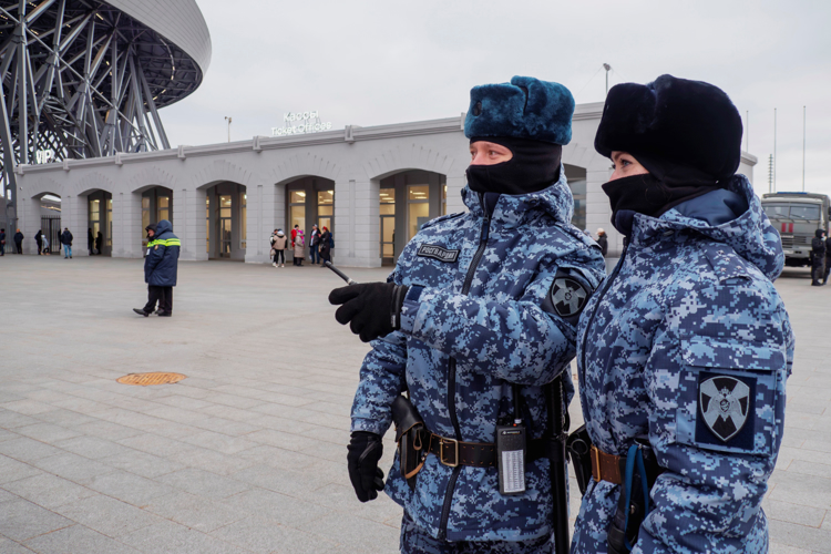 Сотрудники Росгвардии обеспечили правопорядок при проведении хоккейного матча