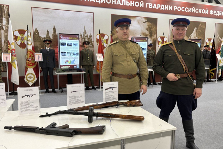 Представители Росгвардии приняли участие в экспозиции Центрального музея войск национальной гвардии РФ на выставке "Экспотехностраж"