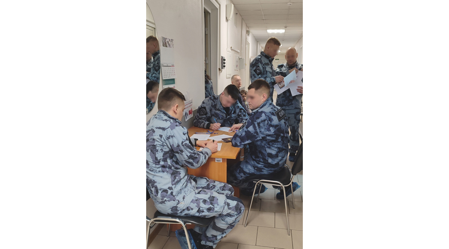 Сотрудники петербургского ОМОН «Бастион» сдали кровь для пациентов онкологического центра