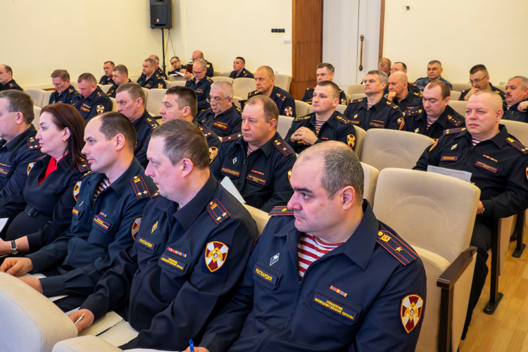 В региональном Управлении вневедомственной охраны ВНГ России подвели итоги работы за I квартал
