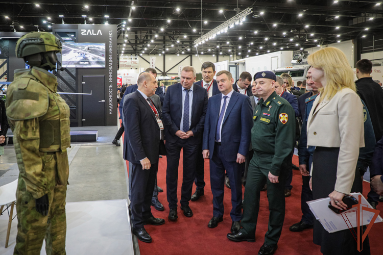 Выставка Росгвардии "Экспотехностраж. День передовых технологий" открылась в Санкт-Петербурге