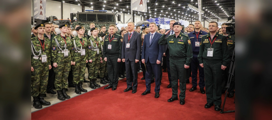 Выставка Росгвардии "Экспотехностраж. День передовых технологий" открылась в Санкт-Петербурге