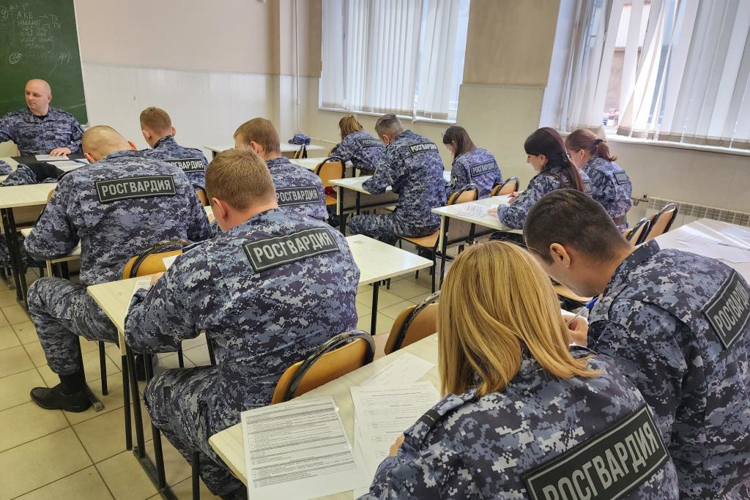 В ГУ Росгвардии завершилась контрольная проверка по итогам зимнего периода подготовки
