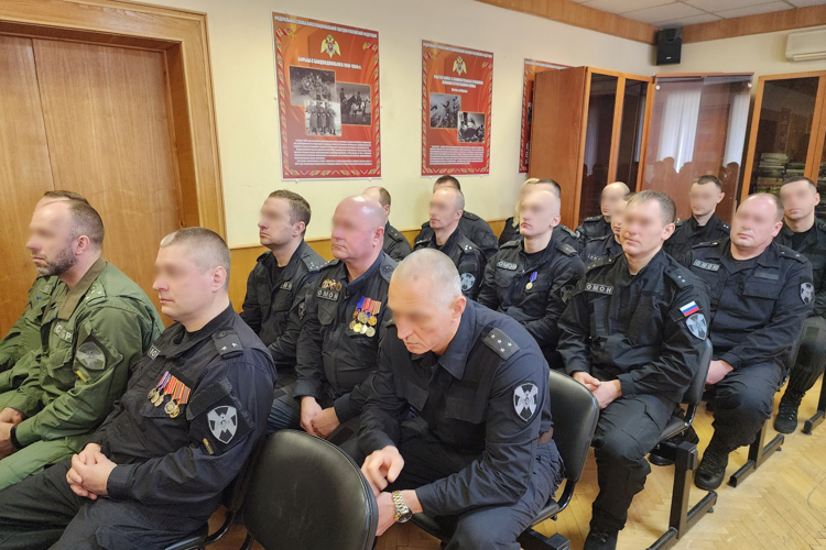 В Санкт-Петербурге ОМОН «Балтика» (на транспорте) отметил 31-ю годовщину со дня образования отряда