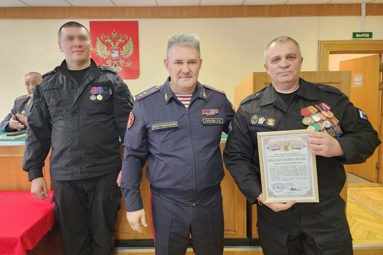 В Санкт-Петербурге ОМОН «Балтика» (на транспорте) отметил 31-ю годовщину со дня образования отряда