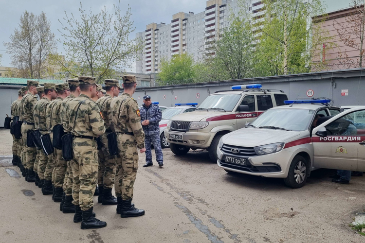 Сотрудники Росгвардии провели практические занятия для курсантов Санкт-Петербургского военного института войск национальной гвардии РФ
