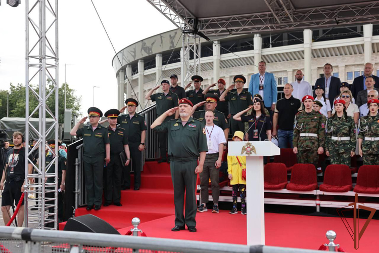 Военно-спортивный фестиваль Росгвардии в «Лужниках» собрал более 20 000 москвичей и гостей столицы