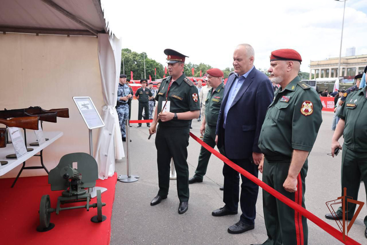 Военно-спортивный фестиваль Росгвардии в «Лужниках» собрал более 20 000 москвичей и гостей столицы