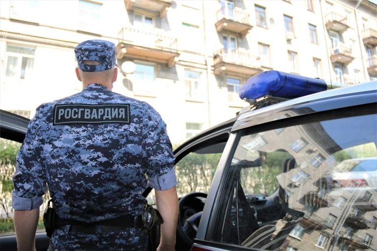В Московском районе сотрудники Росгвардии задержали правонарушителя, избившего двух женщин