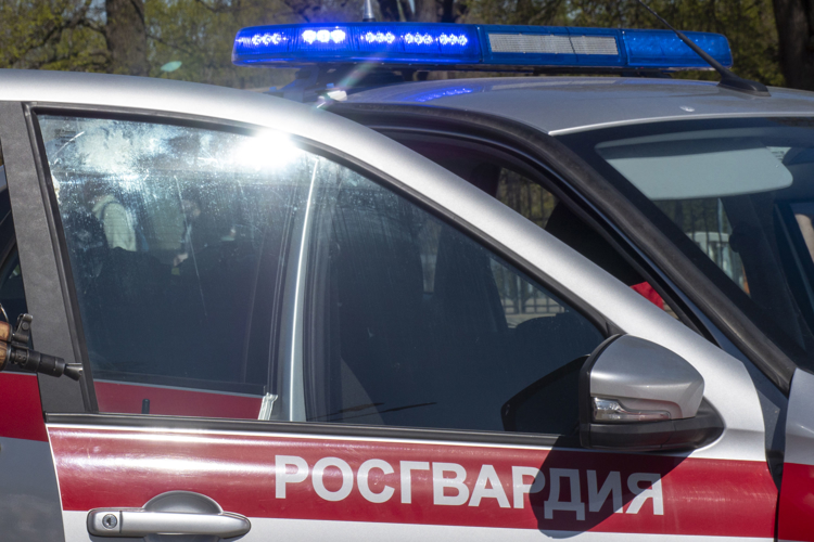 В Красносельском районе сотрудники Росгвардии задержали нетрезвого водителя, повредившего припаркованные автомобили