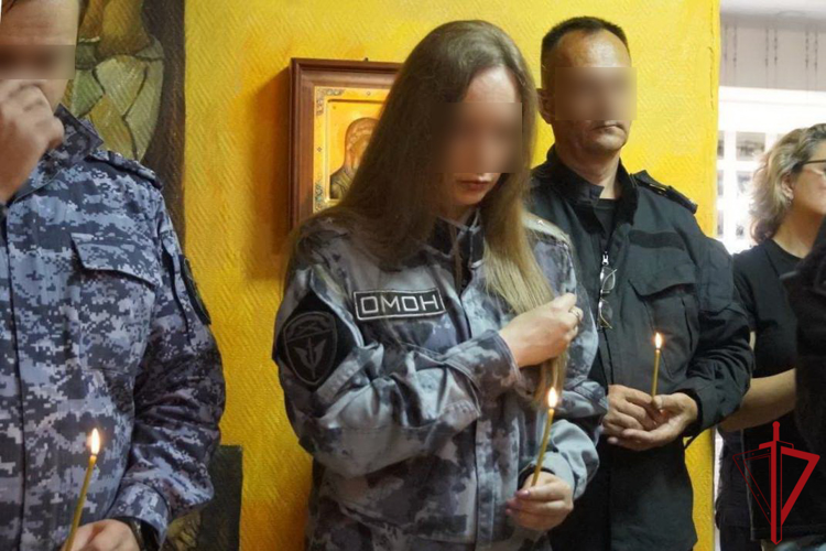 В ОМОН «Бастион» Росгвардии священнослужитель провел беседу с личным составом