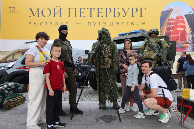 В Санкт-Петербурге представители ГУ Росгвардии приняли участие в фестивале по безопасности