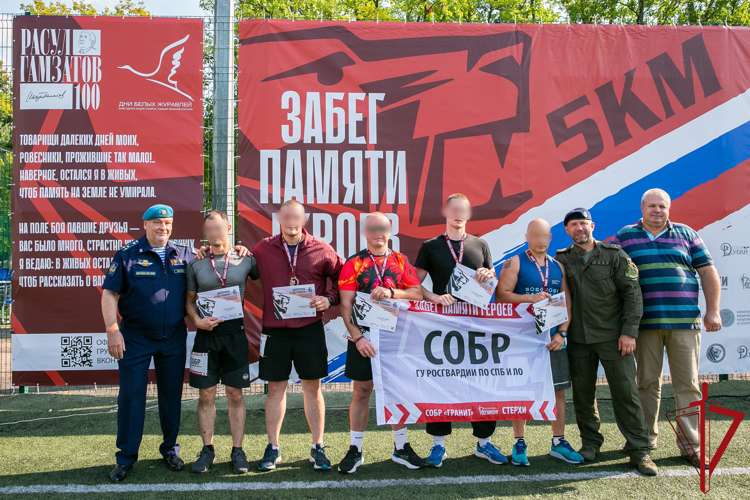 В Санкт-Петербурге прошёл ежегодный легкоатлетический забег памяти Героев