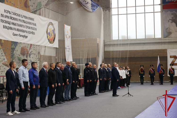В Санкт-Петербурге прошли соревнования по армейскому рукопашному бою памяти сотрудника СОБР «Гранит» Героя России В.И.Усачёва