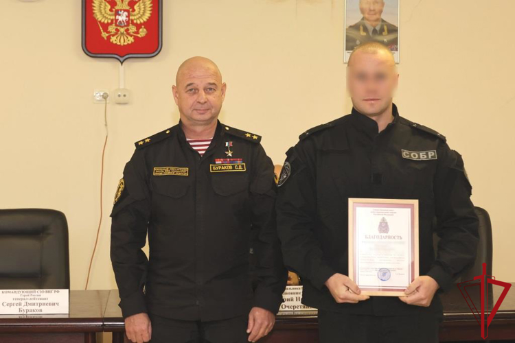 В Санкт-Петербурге отметили День создания специальных отрядов быстрого реагирования (СОБР) Росгвардии