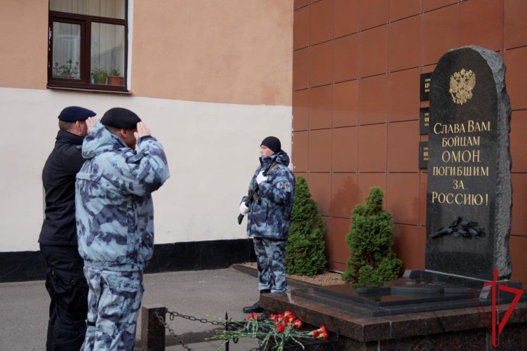 Петербургский ОМОН «Бастион» Росгвардии отмечает 36-ю годовщину со дня образования