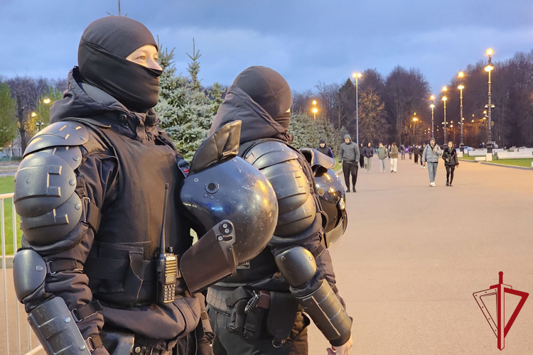 В Санкт-Петербурге личный состав Росгвардии обеспечил правопорядок во время финала Кубка Медиалиги