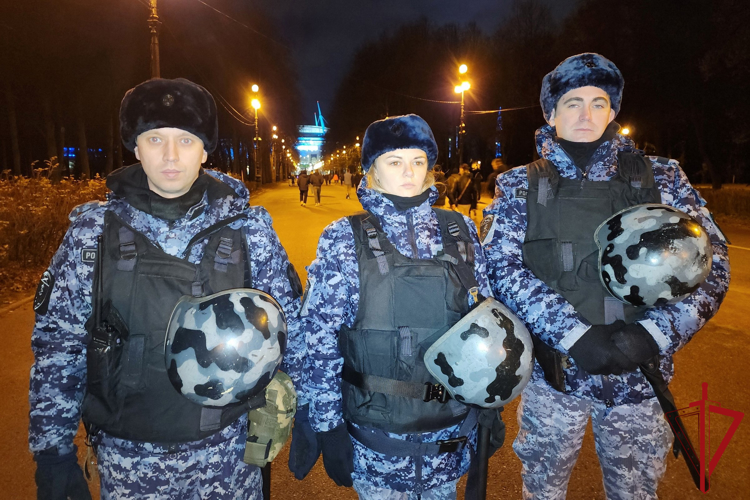 В Санкт-Петербурге личный состав Росгвардии обеспечил правопорядок во время финала Кубка Медиалиги
