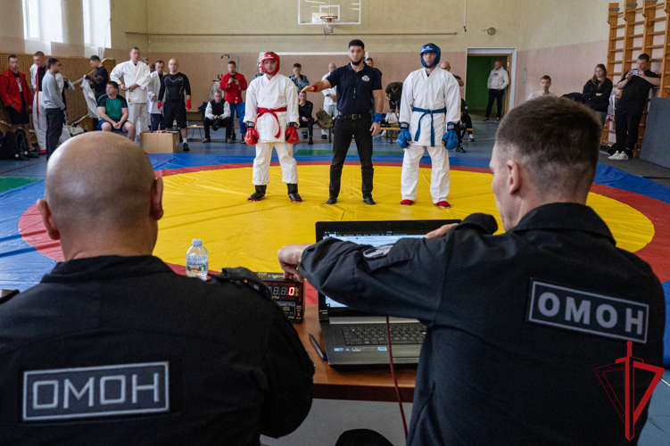 В ОМОН «Бастион» Росгвардии прошёл отборочный чемпионат по рукопашному бою
