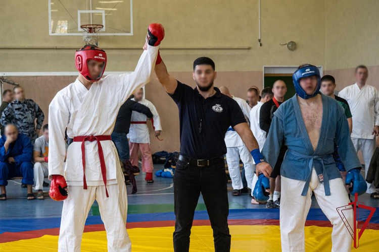 В ОМОН «Бастион» Росгвардии прошёл отборочный чемпионат по рукопашному бою