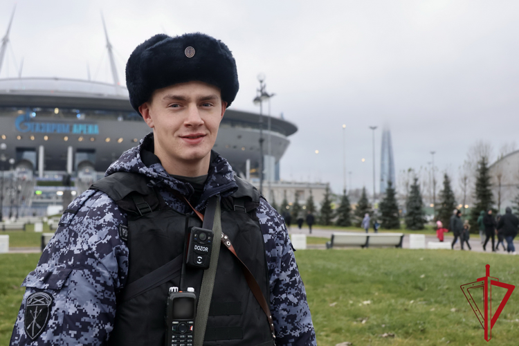 Подразделения Росгвардии обеспечили правопорядок при проведении футбольного матча Российской Премьер-Лиги