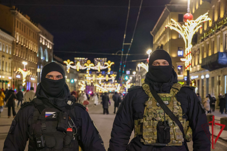 Подразделения Росгвардии обеспечили правопорядок в новогоднюю ночь